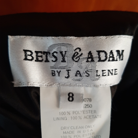 Evening Black Dress - Picture 3 of 3